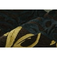 thumbnail image 5 of Feizy Saphir Cabo Modern Floral & Botanical, Blue/Gold, 7'6" x 10'6" Area Rug Sheen Fade Resistant Bohemian & Eclectic Paisley Floor Rug for Living room Bedroom, 5 of 9