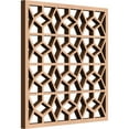 thumbnail image 3 of Ekena Millwork 7 3/8"W x 7 3/8"H x 1/4"T Extra Small Akron Decorative Fretwork Wood Wall Panels, Alder, 3 of 6