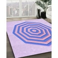 thumbnail image 2 of Ahgly Company Indoor Rectangle Patterned Crocus Purple Area Rugs, 5' x 8', 2 of 6