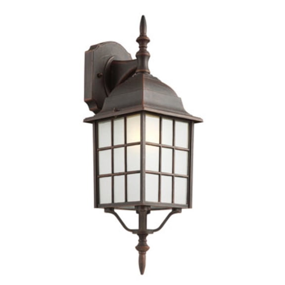 Trans Globe Lighting 4420-1 San Gabriel 1 Light 19-1/2" Tall Outdoor Wall Sconce - Rust