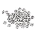 thumbnail image 1 of Unique Bargains Écrous Auto-Fermants,4-40x0.12 Pouces Écrou Rivet en Acier Inoxydable Tête Ronde Attache de Montage en Métal 50 Pcs, 1 of 5