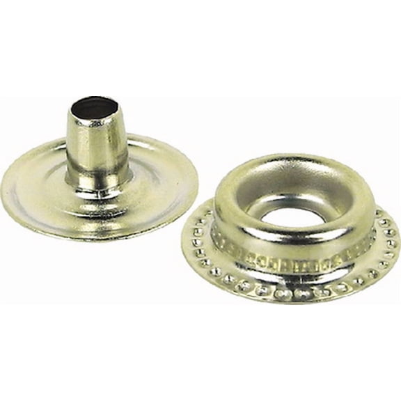 Seachoice 1/4 Buton W/ Bareland Eylet, Model 59859, Pack of 10