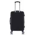thumbnail image 6 of InUSA Hardside Luggage Set with Spinner Wheel, Avila Collection Travel Suitcases with TSA Lock and Ergonomic GEL Handle, Black, 3 Piece Set (20/24/28), 6 of 14