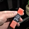 thumbnail image 3 of Bubba Rope 251610 The Grabber Synthetic Winch Line Attachment 1" x 3-3/4" Fit all brands in Orange, Accessory Ideal to attach any synthetic winch line to your winch drum, 3 of 8
