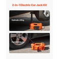 thumbnail image 2 of Coche eléctrico Jack VEVOR 5T/11000 libras con inflador y luz LED, 2 of 9