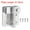 Silver, variant on Uxcell 62mm Stainless Steel Flip Gate Latch Door Slide Bolt Right Open, Silver