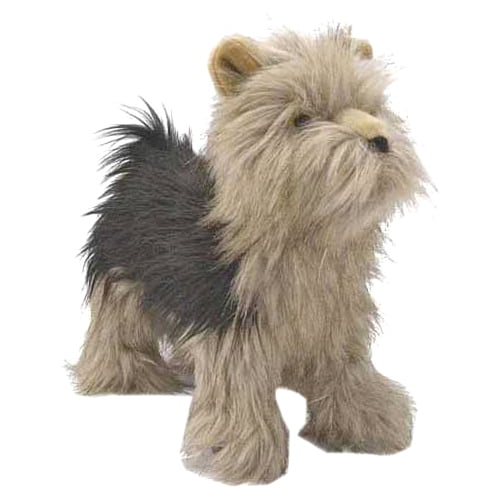 lifelike yorkie stuffed animal