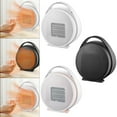thumbnail image 1 of Calefactor de Escritorio Pequeño para Uso Doméstico, 1000 W, 110 V, Plástico Negro | Calentamiento Rápido | Fácil de Usar | Protección de Seguridad | Ideal para Dormitorios y Oficinas | Ahorro de Ene, 1 of 6