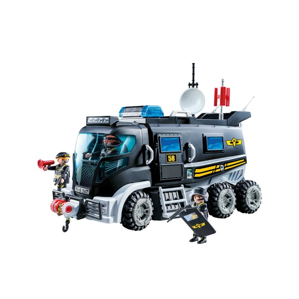 PLAYMOBIL Tactical Unit Truck Model Train Sets