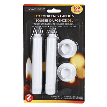 Luminessence Flameless LED Emergency Candles, 6.25-in, ( 1 Pack )
