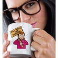 thumbnail image 2 of 3dRose, Funny Humorous Woman Girl With A Sign Will Work For Burritos, 11oz Magic Transforming Mug, 2 of 8