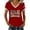 Red, variant on America 250 Vintage Patriotic V Neck T Shirt for Women 1776-2026 Faded Flag Graphic Tee Semiquincentennial Limited Edition Keepsake Top for 4th of July Daily Streetwear, Dark Blue, S