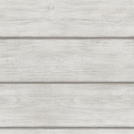 Chesapeake Cassidy Light Grey Wood Planks Wallpaper