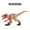 Muticolor -2D-home Fournitures, variante sur KTTECTOA Cadeau Garçon Modèle Dinosaure Solide Figurine Commémorative Peinte à la Main Liquidation Articles Mignons Jeu Jours du Canada Jouets Fille