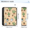thumbnail image 6 of ALAZA Cactus Car Seat Belt Adjuster Neck Covers Shoulder Cushions Pads S, 6 of 8