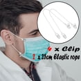 thumbnail image 2 of Clearance!!Rope Camisole Durable Clip 2 Plastic Elastic Stabilizer 4 Clip Firm Adjustable Home DIY Storage Bags For Clothes, 2 of 7