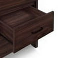 thumbnail image 4 of GDF Studio Titeca Contemporary 2 Drawer Nightstands, Set of 2, Walnut, 4 of 7