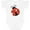 AA-White, variant on Ladybug, Cute Ladybug, Red Ladybug, Ladybird Girls Baby Bodysuit