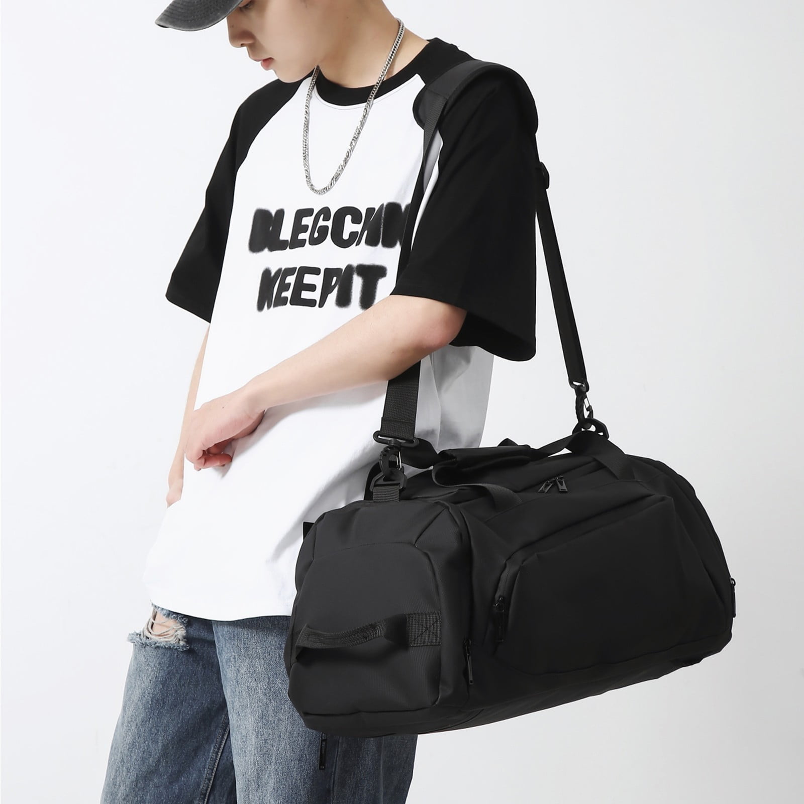 UHUYA Gym Bag for Women and Men, Duffel Bag for Sports, Gyms and