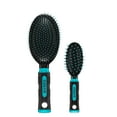 thumbnail image 3 of (4 pack) Conair Grip & Glide Travel and Full Size Cushion Hairbrush Set, 2 Pieces, 3 of 16