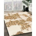 thumbnail image 3 of Ahgly Company Machine Washable Indoor Rectangle Abstract Peach Puff G Area Rugs, 8' x 12', 3 of 7