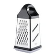 thumbnail image 2 of 4-in-1 Stainless Steel Box Grater & Vegetable Slicer | Cheese Shredder with 4 Blades | Dishwasher Safe Kitchen Grater for Vegetables & Ginger | 9.4x4.3x4.3 Inches, 2 of 8