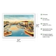 thumbnail image 2 of Fisherman's Wharf - San Francisco California - Vintage Hand Colored Postcard c.1930s - Fine Art Matte Paper Print (Unframed) 24x32in, 2 of 4
