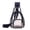 Blue, variant on Hot Sales 2-Way Convertible Clear PVC Backpack Sling Bag Transparent Crossbody Chest Bag Adjustable Strap Dual Use See Through Backpack Crossbody Fanny Pack for School Concert Festival Sports Travel