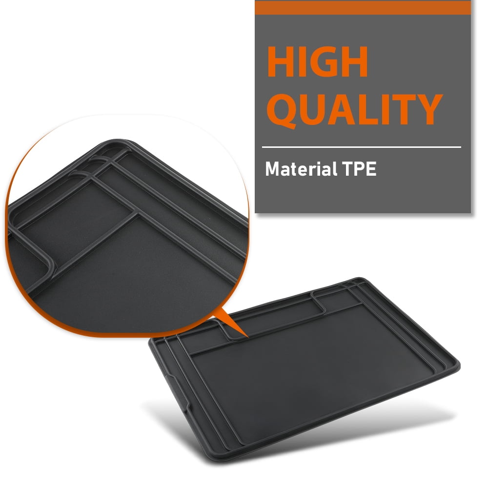 Mat for Kitchen Bathroom 28” x 19” Inches - Durable Fit For Under Sink Liner