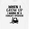 thumbnail image 4 of Inktastic Future Forklift Operator Boys or Girls Baby Bodysuit, 4 of 5