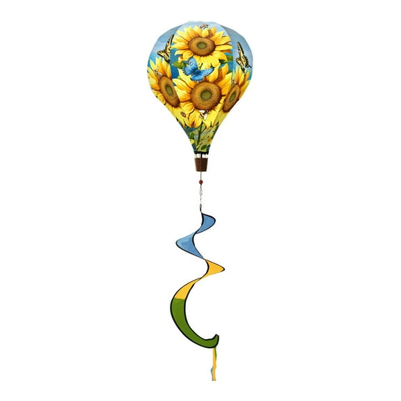 Briarwood Lane Sunflower Dance Hot Air Balloon Spinner