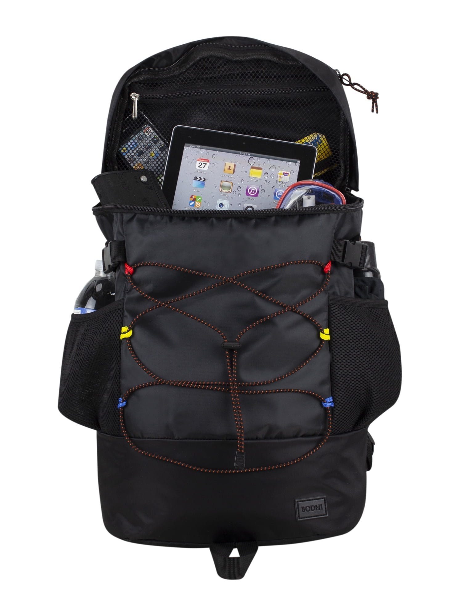 Bodhi Unisex Travel Backpack, Black