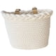 thumbnail image 5 of Cesta infantil para bicicleta, cesta delantera para bicicleta, bolsa de carga portátil decorativa fácil blanco, 5 of 9