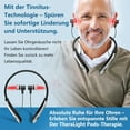 thumbnail image 5 of Safeglitz Sleep Headphones, Neck Hanging Ear Irradiator 650Nm Rechargeable Light Ear Canal Irradiation Tinnitus Infrared Earplugs Tinnitus Equipment Red Light Headband Headphones, 5 of 10