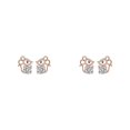 thumbnail image 3 of Jumpingount 2 pack/lot Look con estos bonitos y minimalistas pendientes de tuerca para mujer delicados pendientes de plata para mujer declaración oro rosa 1 2Conjunto, 3 of 6