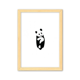 thumbnail image 1 of Panda,animal corporal Cuadro de madera decorativa marco de casa A4, 1 of 3
