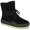 Black, variant on BARETRAPS Womens Black Comfort Insulated Water Resistant Treaded Desha Round Toe Wedge Lace-Up Leather Snow Boots 8 M