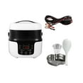 thumbnail image 1 of AMLESO Vehicle 2L Mini Travel Rice Cooker 12V 24V Lightweight Versatile Meal Warmer, 1 of 8