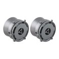 thumbnail image 1 of Metal 10 Inch Opener, Aluminium Alloy Polished Gray Universal Loading Device 1 Pair NAB Hub Adapters  for Reel To Reel Tape Recorder, 1 of 7