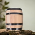 thumbnail image 4 of PAMINGONO Wooden Barrel Decoration Barrel Decor Khaki 1Set For Bar Setting, 4 of 8