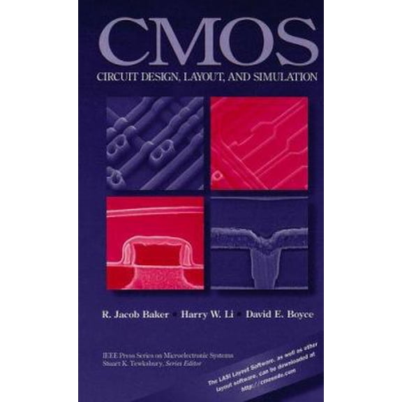 Pre-Owned CMOS Circuit Design, Layout, and Simulation (Hardcover) 0780334167 9780780334168