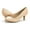NUDE/SUEDE, variant on Dream Pairs Women Bridal Slip On Wedding Shoes Party Dress Low Heel Pumps Shoes LUVLY