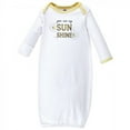 thumbnail image 2 of Hudson Baby Infant Girl Cotton Long-Sleeve Gowns 4pk, Daisy, 0-6 Months, 2 of 5
