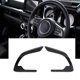 thumbnail image 2 of Cubierta de botón de volante interior de fibra ABS, embellecedor para Jimny 2019 2020, 2 of 5