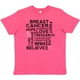 thumbnail image 3 of Inktastic Breast Cancer Awareness Month Saying Youth T-Shirt, 3 of 5