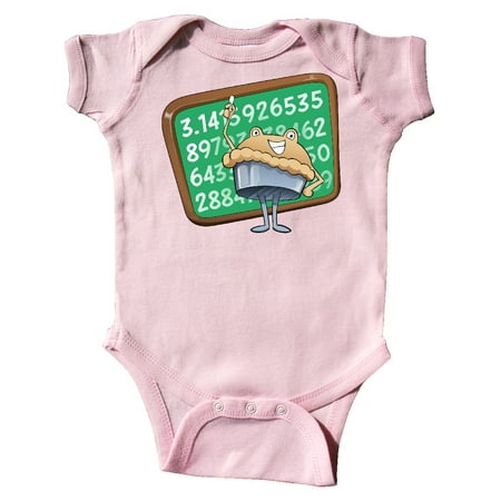 

Inktastic Pie Writing Pi on Chalkboard Gift Baby Boy or Baby Girl Bodysuit