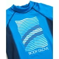 thumbnail image 2 of Body Glove Boys' Rash Guard Set - UPF 50+ Short Sleeve Swim Shirt and Bathing Suit Trunks - Swimwear Set for Boys (4-12), 2 of 7
