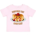 thumbnail image 3 of Inktastic Pancake Day Everyday- Smiling Stack of Pancakes Boys or Girls Toddler T-Shirt, 3 of 5