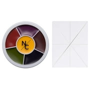 Narrative Cosmetics 6 Color Bruise Wheel for Special Effects, Theatrical Makeup and Halloween
