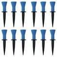 thumbnail image 2 of Tees de golf Soidarity Paquete de 12 Soporte de pelota Plástico Azul 76 mm, 2 of 6